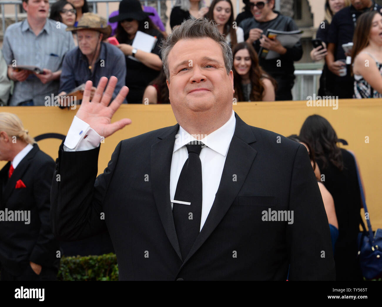 Actor Eric Stonestreet arrives for the 21st annual SAG Awards held at