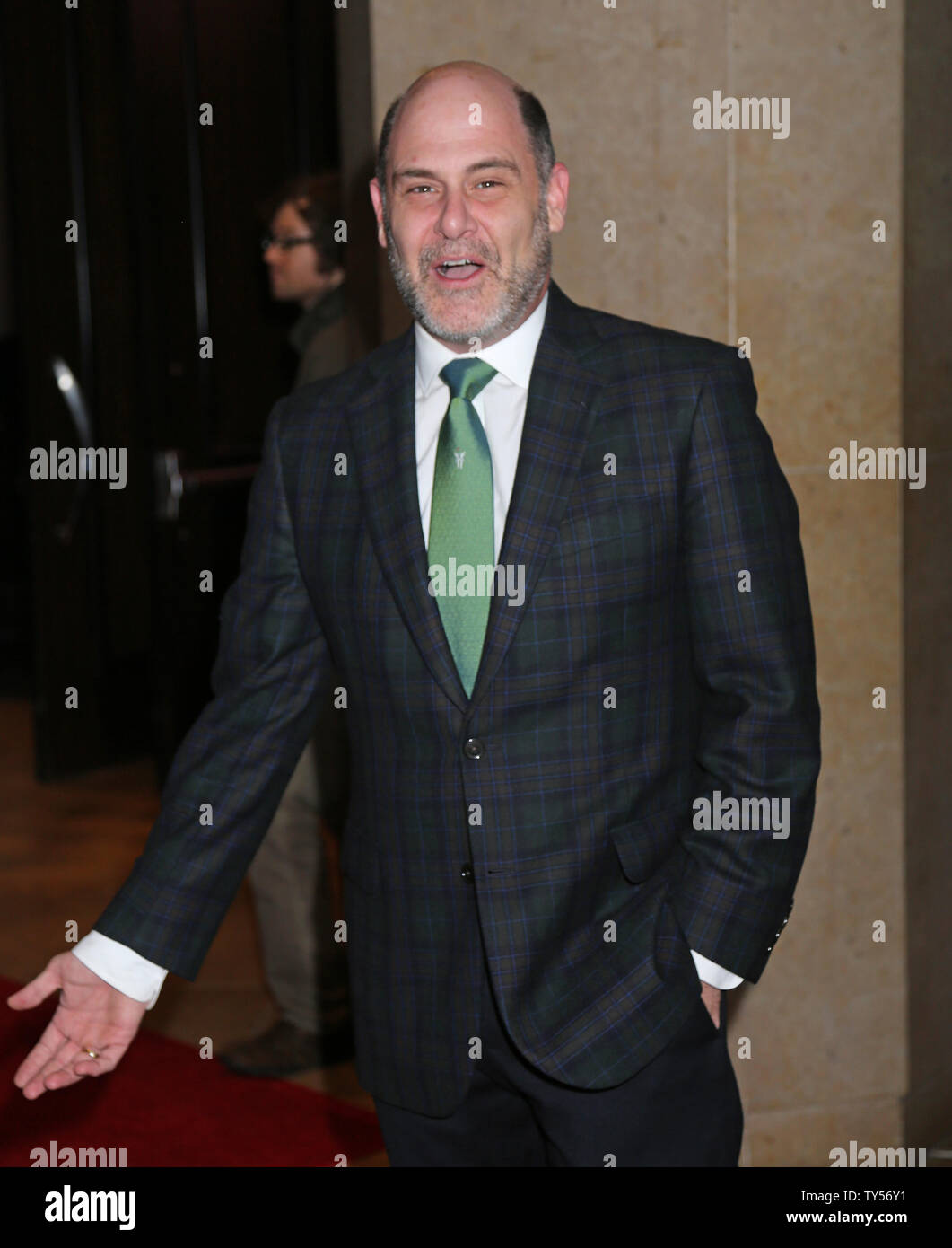 Matthew Weiner arrives on the red carpet of the 19th Annual Art