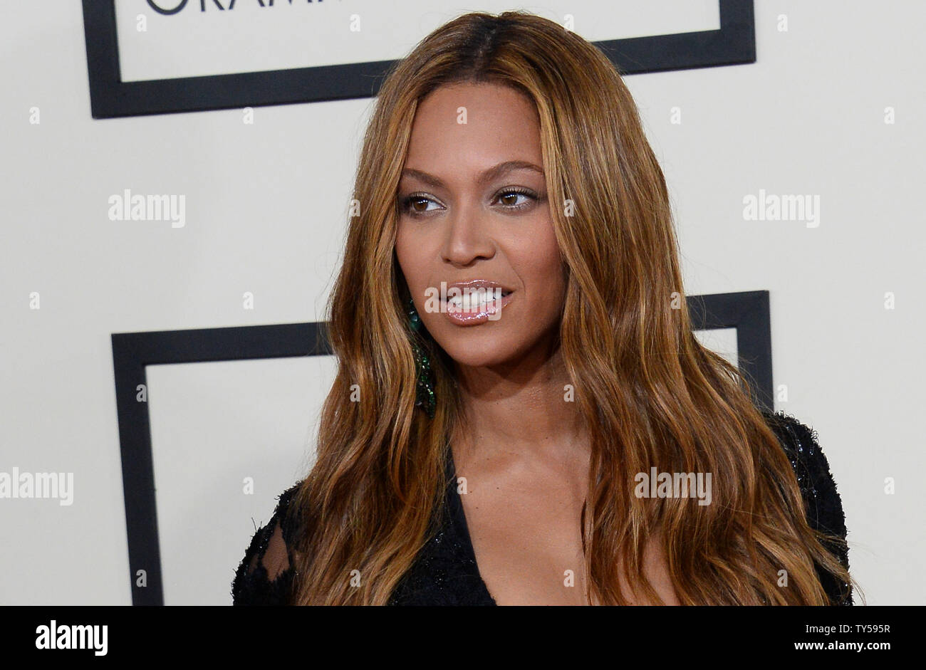 Beyonce arrives for the 57th Grammy Awards at Staples Center in Los ...