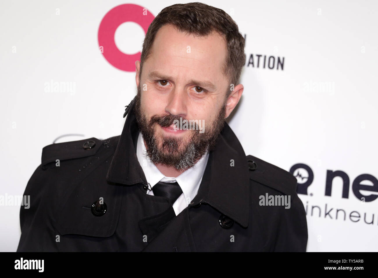 Giovanni Ribisi arrives for the Elton John AIDS Foundation Academy Awards Viewing Party at West Hollywood Park in Los Angeles on February 22, 2015. Photo by Jonathan Alcorn/UPI Stock Photo