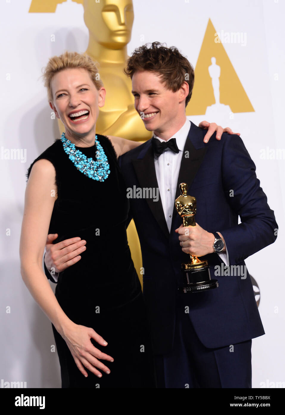 Eddie Redmayne, winner of Best Actor for role in The Theory of ...