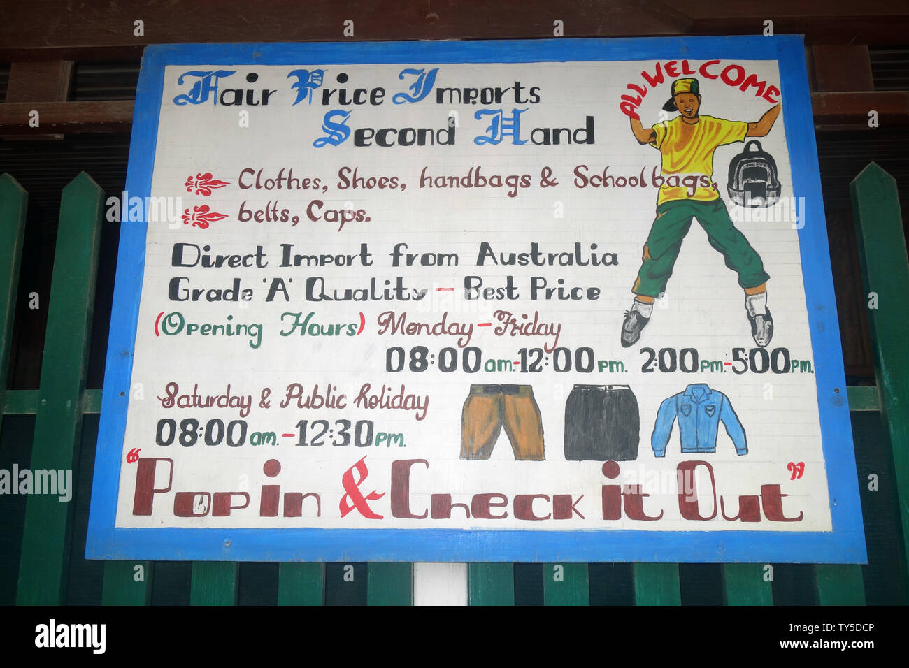 imported clothes store
