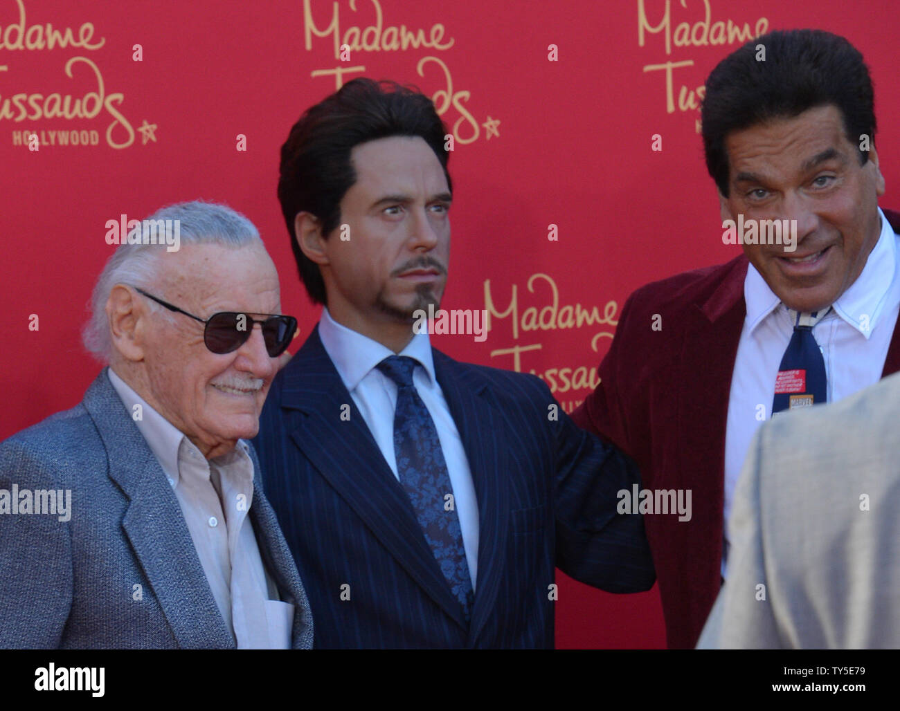 Executive Producer and Creator Stan Lee, left, and actor Lou Ferrigno ...
