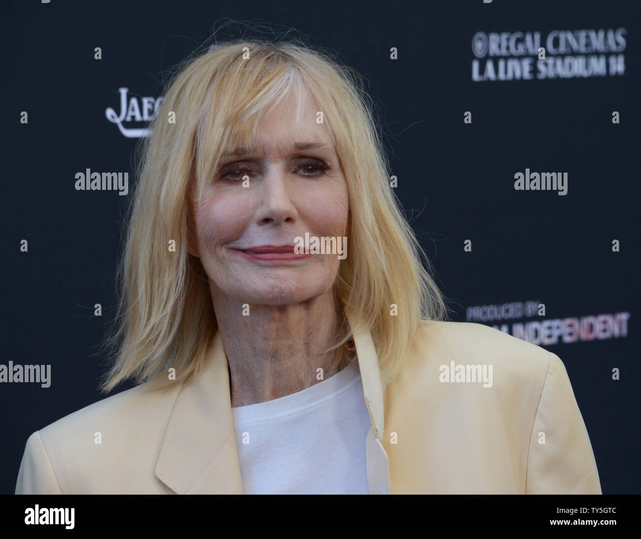 Actress Sally Kellerman attends the premiere of the motion picture comedy 'Grandma' at Regal Cinemas L.A. Live in Los Angeles on June 10, 2015. Storyline: Self-described misanthrope Elle Reid (Tomlin) has her protective bubble burst when her 18-year-old granddaughter, Sage (Garner), shows up needing help. The two of them go on a day-long journey that causes Elle to come to terms with her past and Sage to confront her future.  Photo by Jim Ruymen/UPI Stock Photo