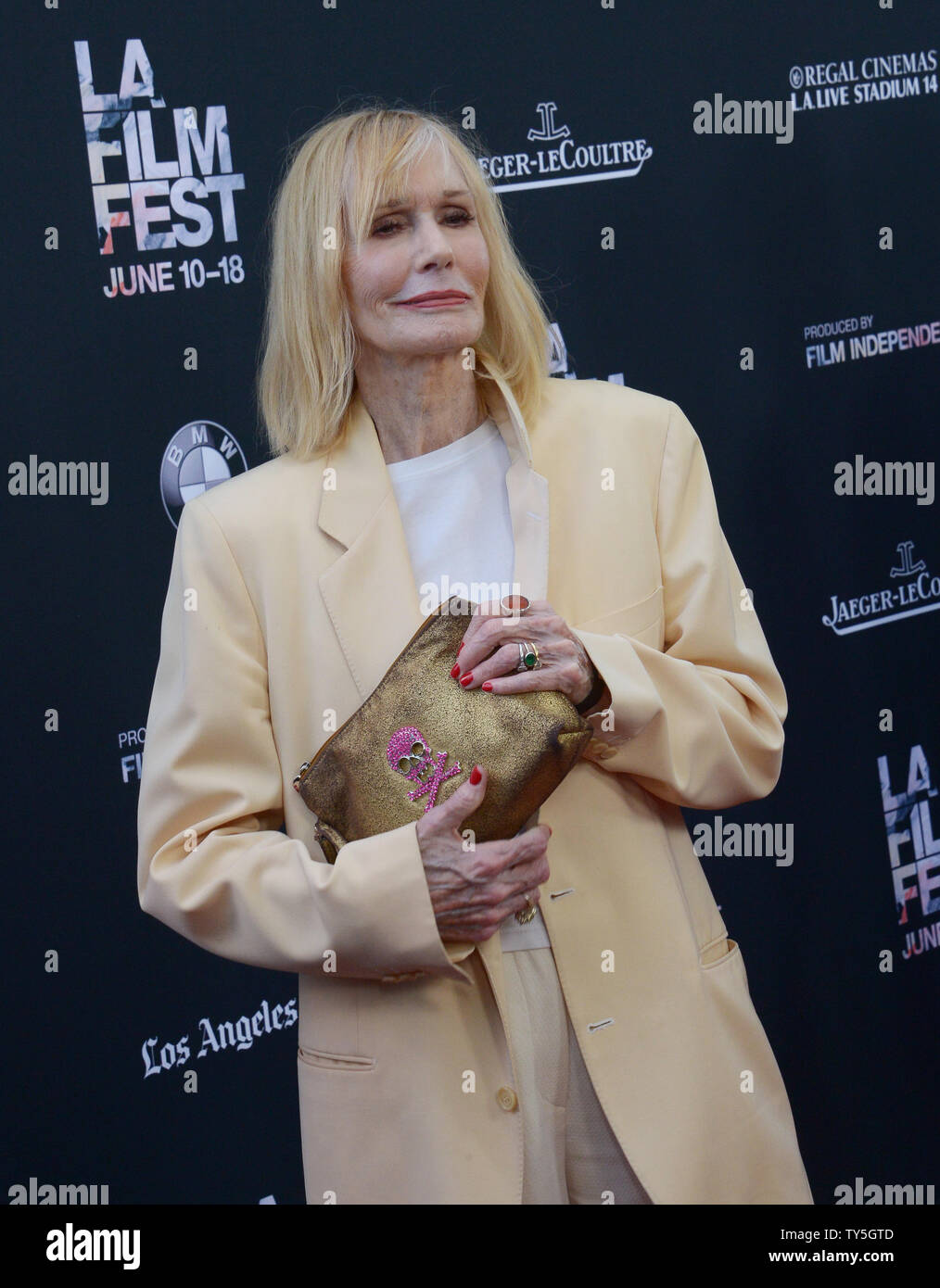 Actress Sally Kellerman attends the premiere of the motion picture comedy 'Grandma' at Regal Cinemas L.A. Live in Los Angeles on June 10, 2015. Storyline: Self-described misanthrope Elle Reid (Tomlin) has her protective bubble burst when her 18-year-old granddaughter, Sage (Garner), shows up needing help. The two of them go on a day-long journey that causes Elle to come to terms with her past and Sage to confront her future.  Photo by Jim Ruymen/UPI Stock Photo