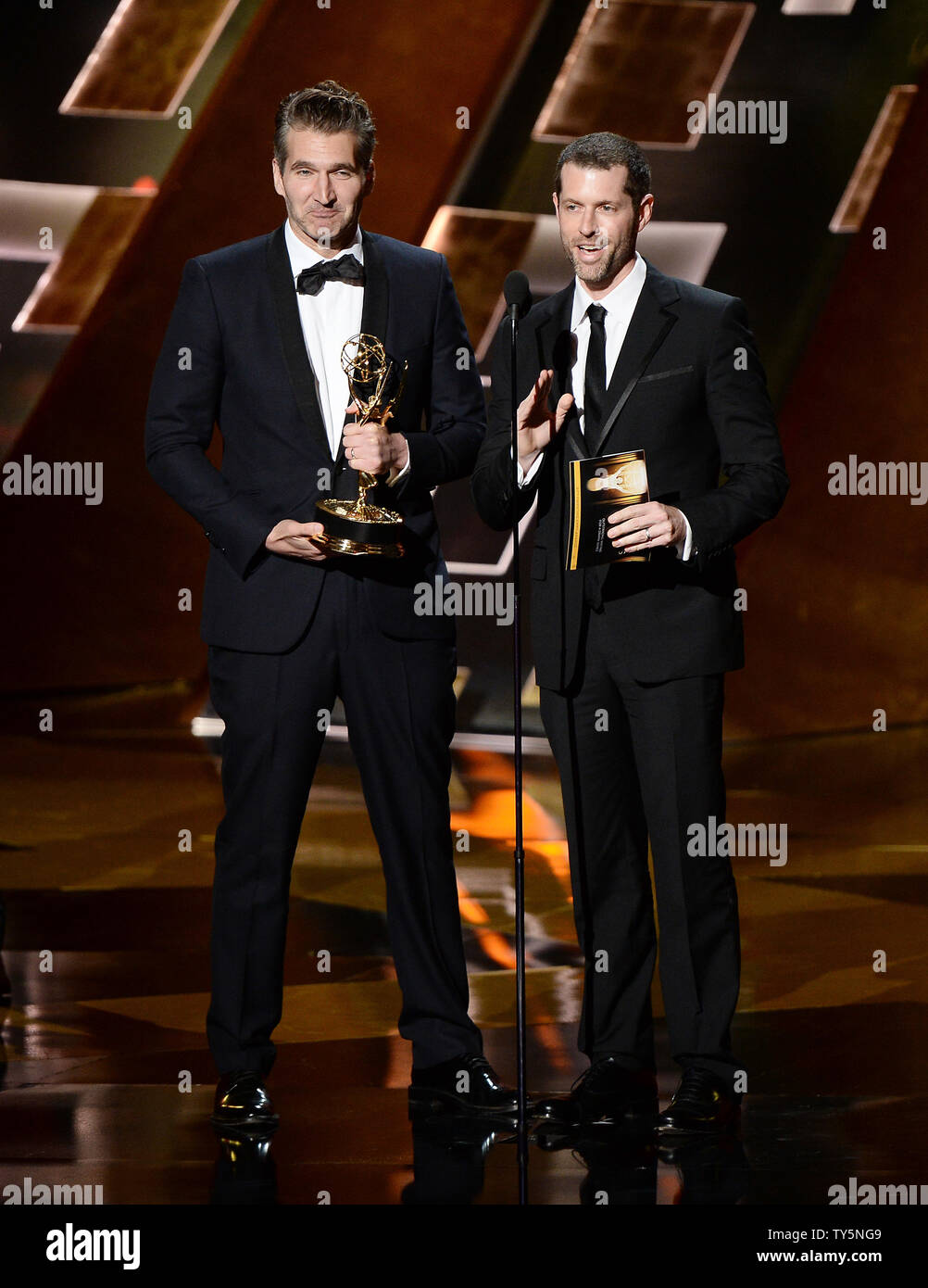 Writers David Benioff L And D B Weiss Accept The Award For