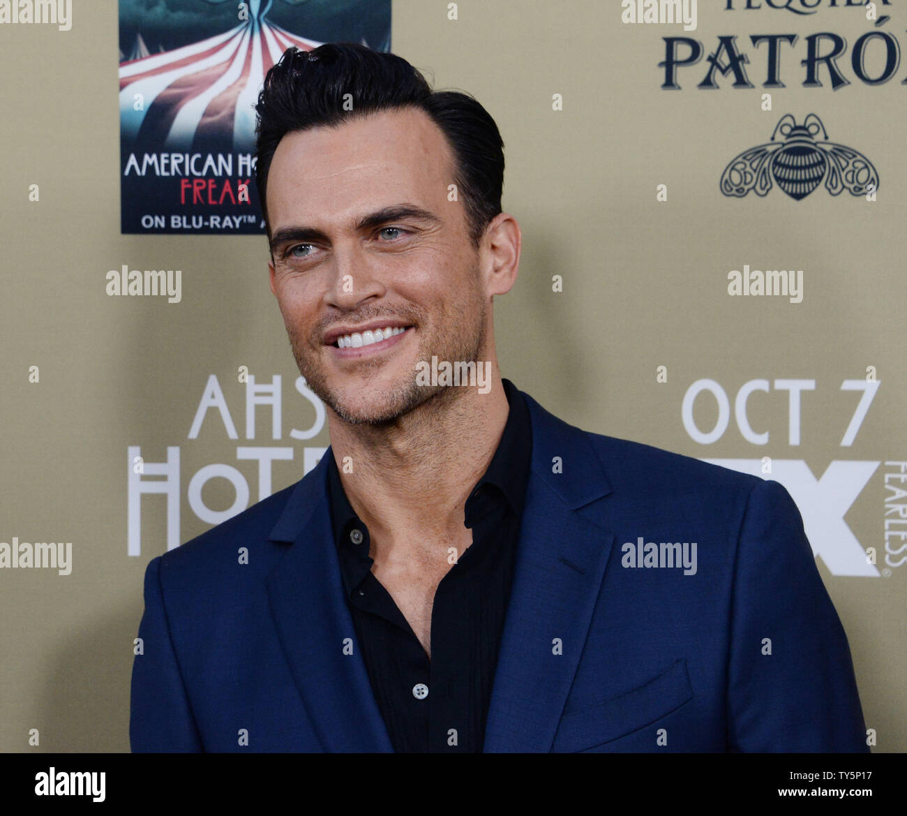 Actor Cheyenne Jackson attends the premiere screening of FX's "American Horror Story Hotel" at