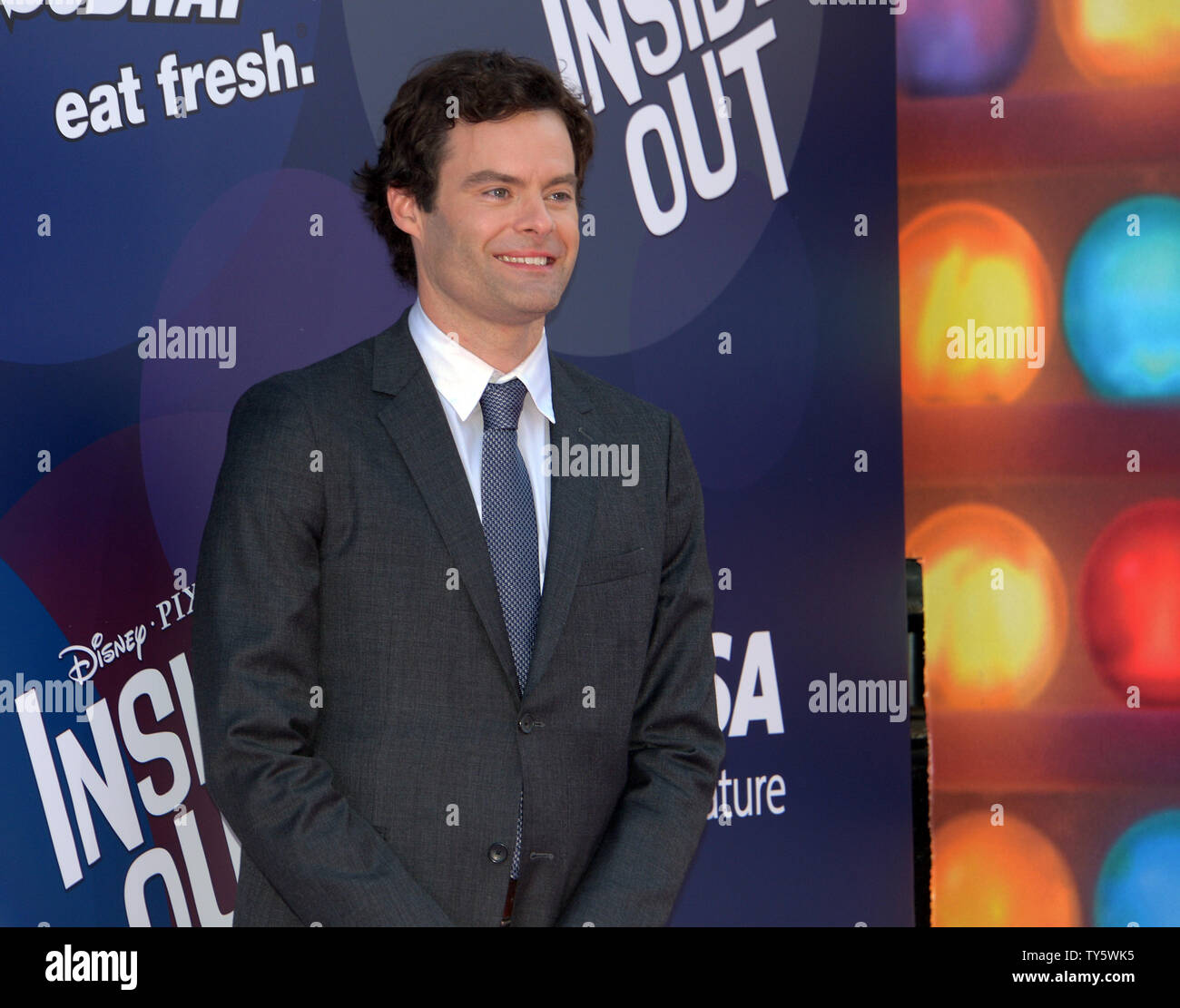 Cast Member Bill Hader The Voice Of Fear In The Animated Motion