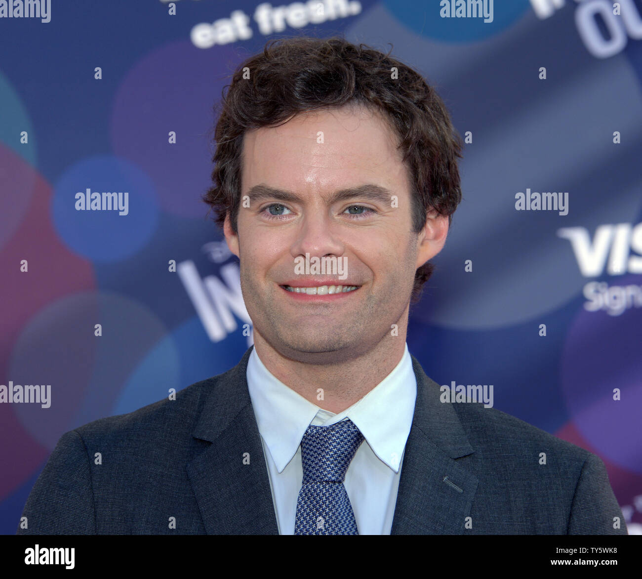 Cast member Bill Hader, the voice of Fear in the animated motion ...