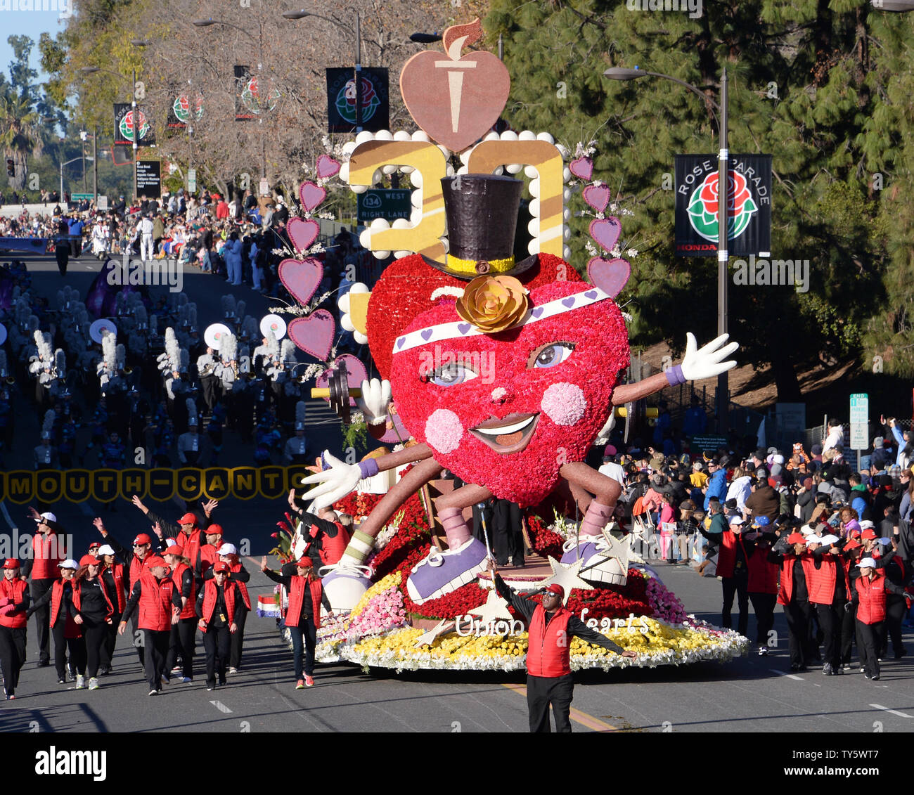 Pasadena Tournament Of Roses Float Stock Photos Pasadena