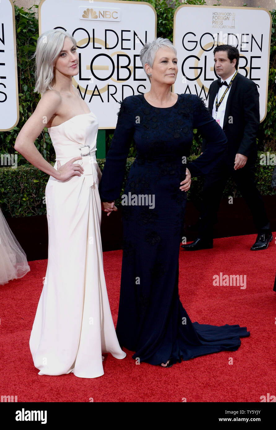 Jamie Lee Curtis Daughter Annie High Resolution Stock ...