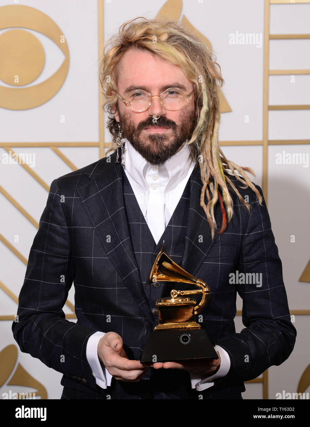 Producer Shawn Everett, winner of the Best Engineered Album, Non