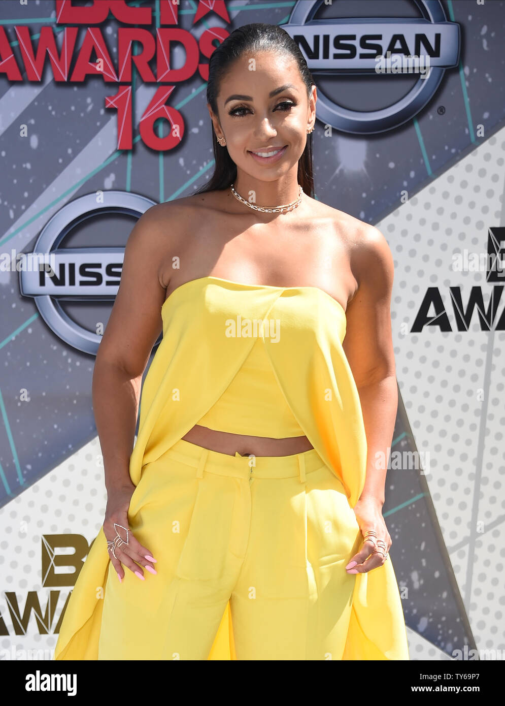 Actress/rapper Bre-z attends the 16th annual BET Awards at Microsoft  Theater in Los Angeles on June 26, 2016. Photo by Phil McCarten/UPI Stock  Photo - Alamy