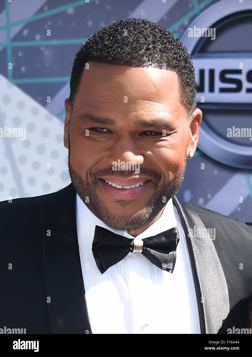 Actor Anthony Anderson attends the 16th annual BET Awards at Microsoft Theater in Los Angeles on June 26, 2016. Photo by Phil McCarten/UPI Stock Photo