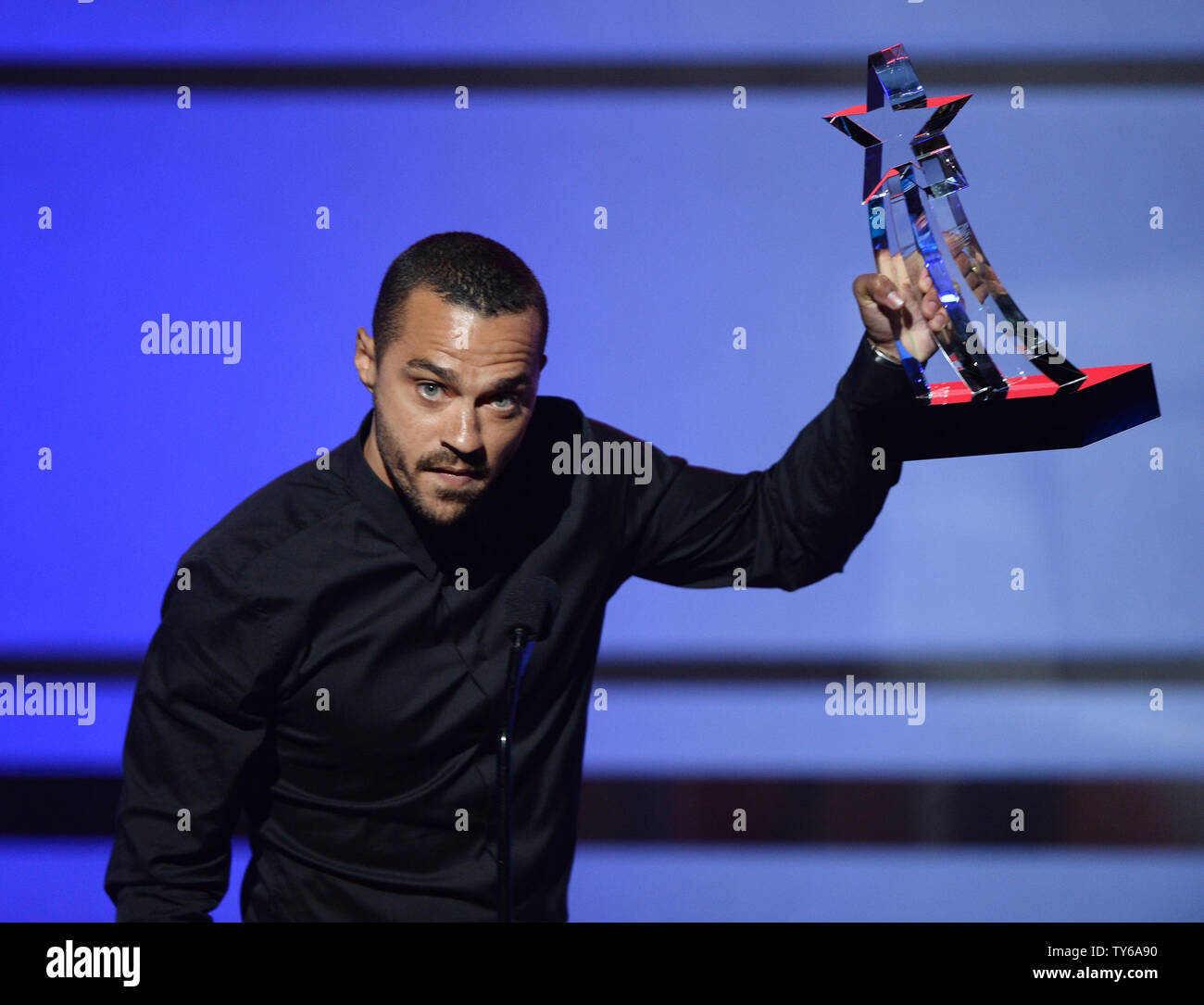 Grey S Anatomy Actor And Activist Jesse Williams Accepts The Humanitarian Award Onstage During The 16th Annual Bet Awards At Microsoft Theater In Los Angeles On June 26 2016 When Williams The Star Executive