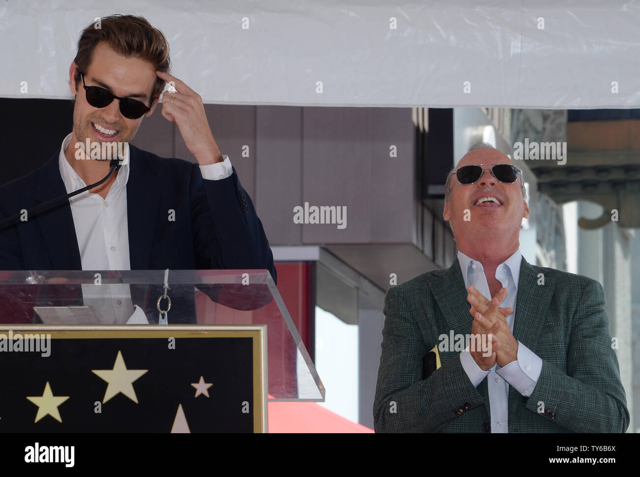 Sean douglas and michael keaton hi-res stock photography and images - Alamy, image size:1300x969