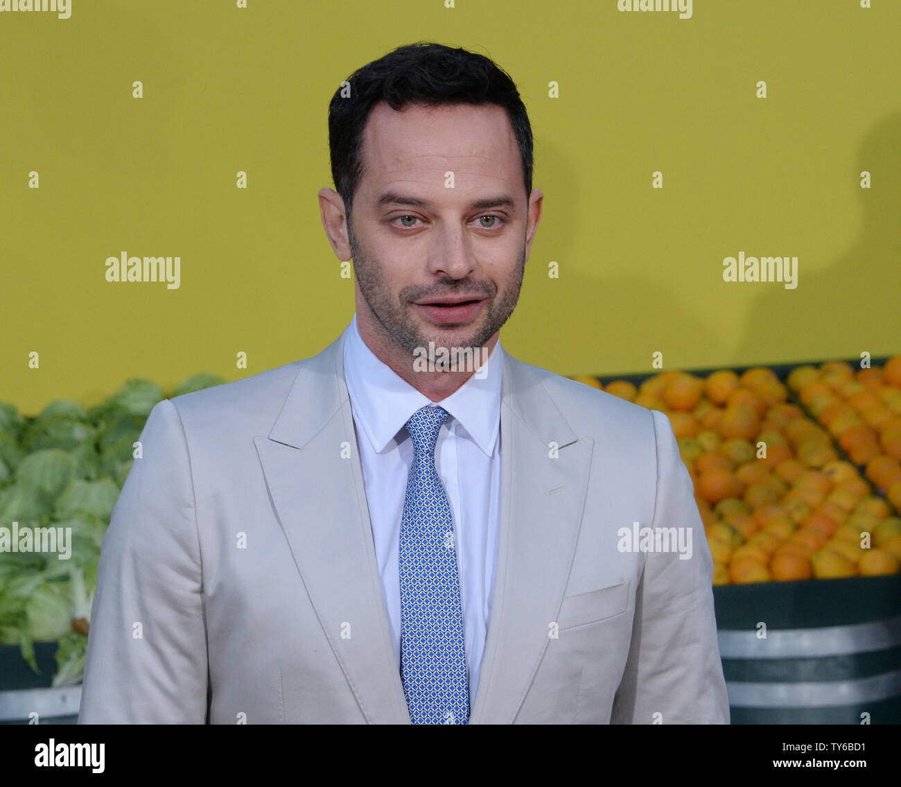 Cast member Nick Kroll, the voice of Douche in the animated motion picture comedy "Sausage Party