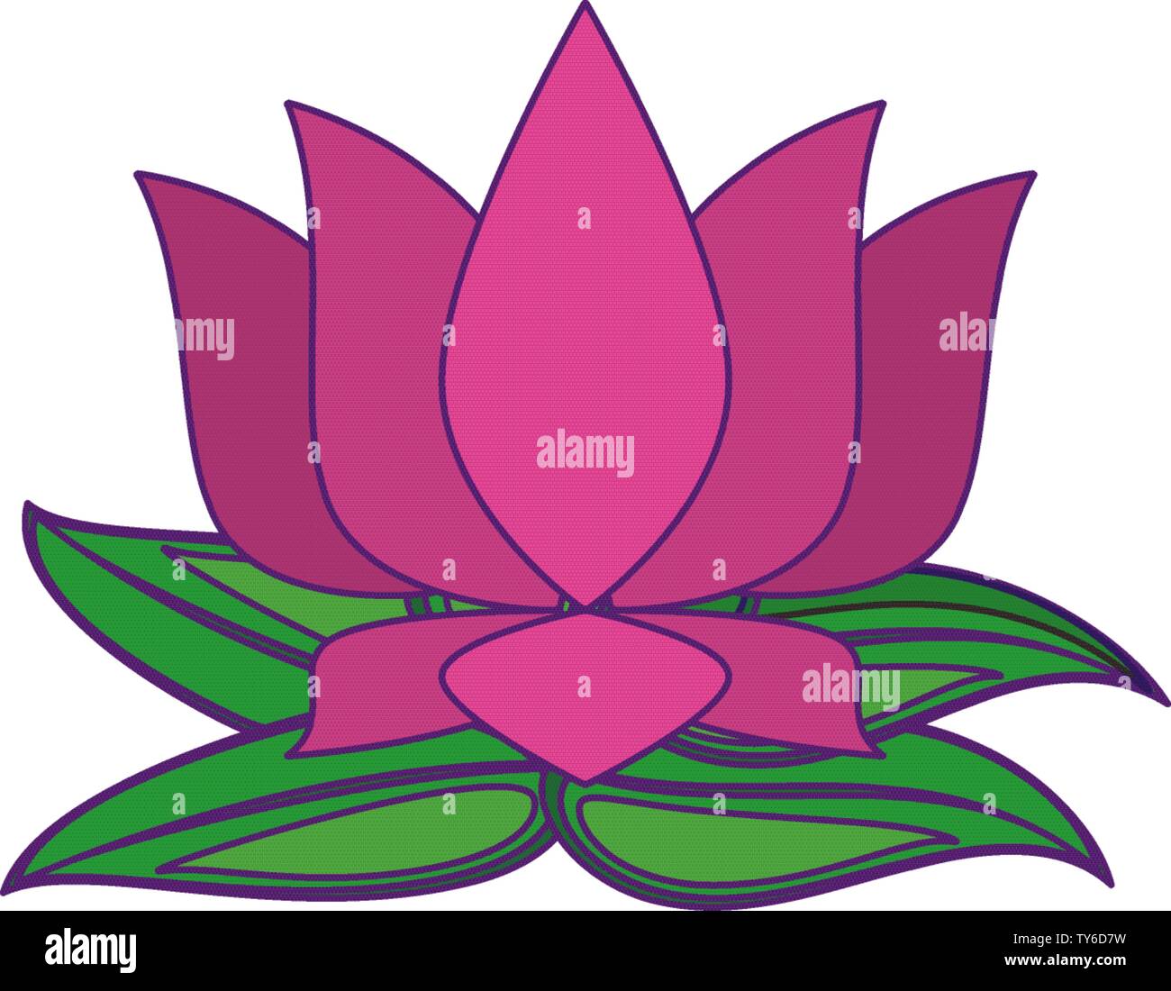 lotus blossom flowers icon cartoon Stock Vector Image & Art Alamy