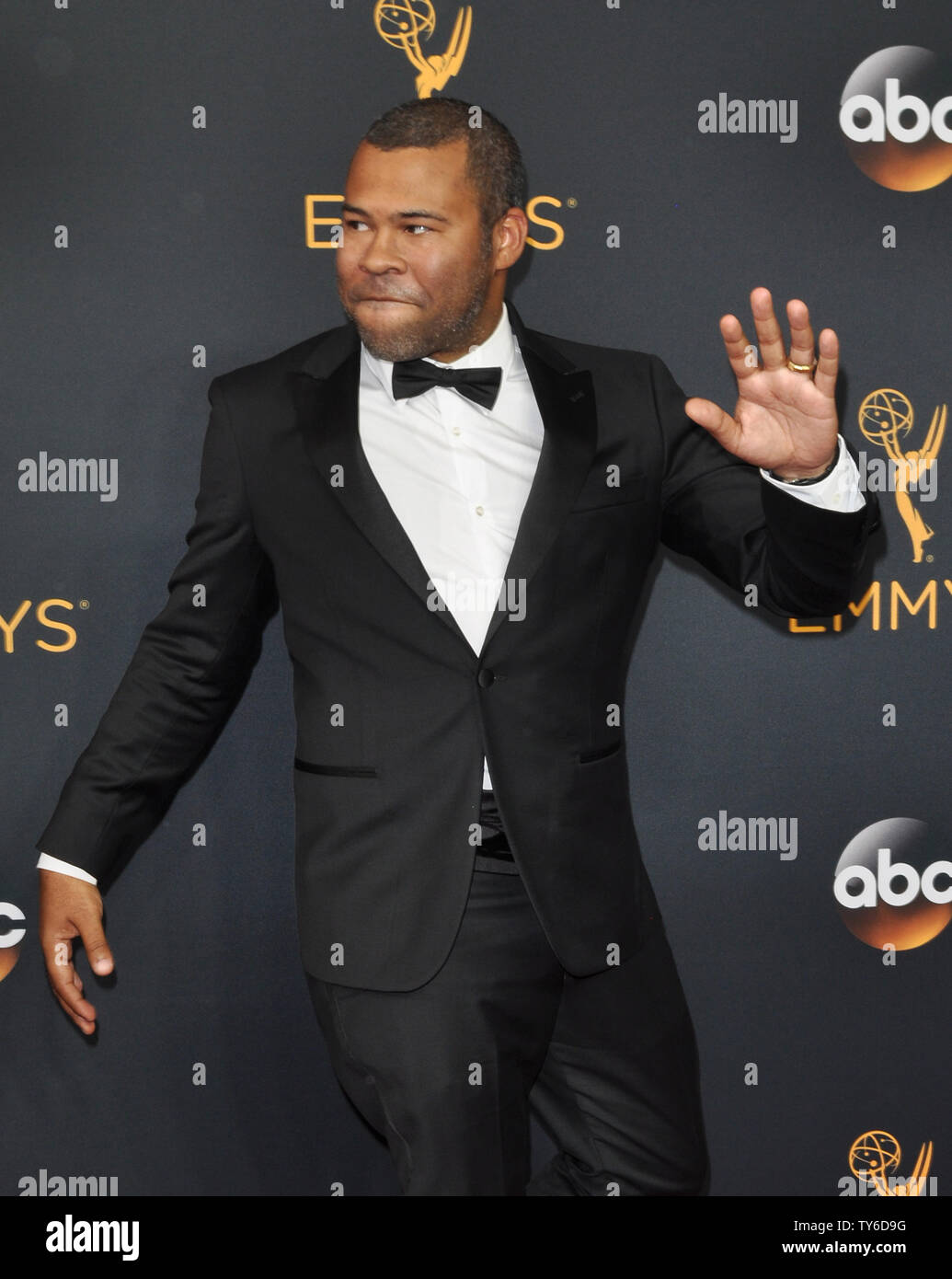 Actor Jordan Peele arrives for the 68th annual Primetime Emmy Awards at ...
