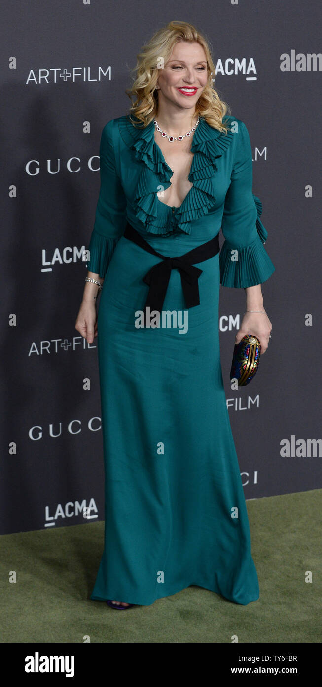 Singer and actress Courtney Love attends the LACMA Art + Film gala