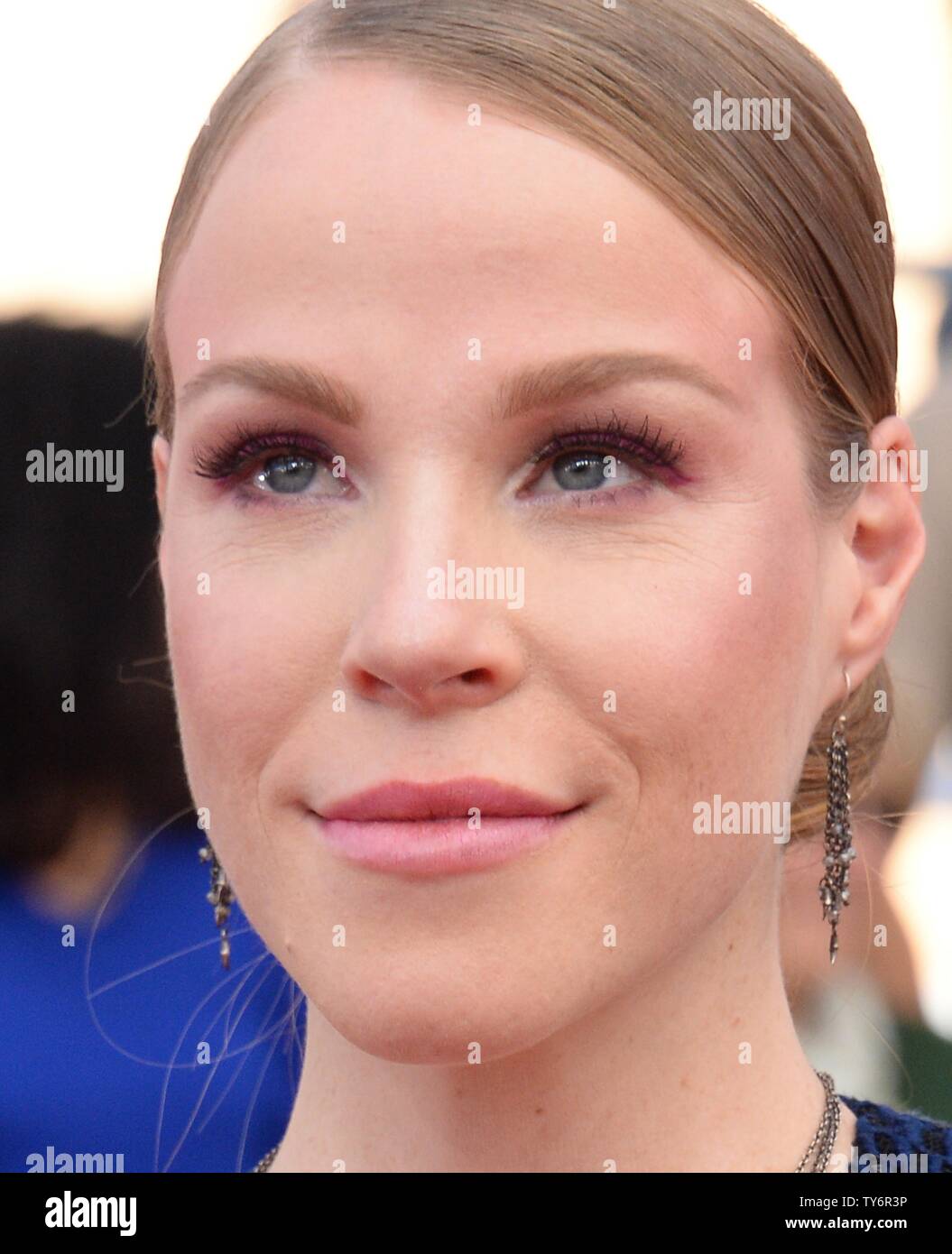 Actress Emma Myles arrives for the 23rd annual SAG Awards held at the