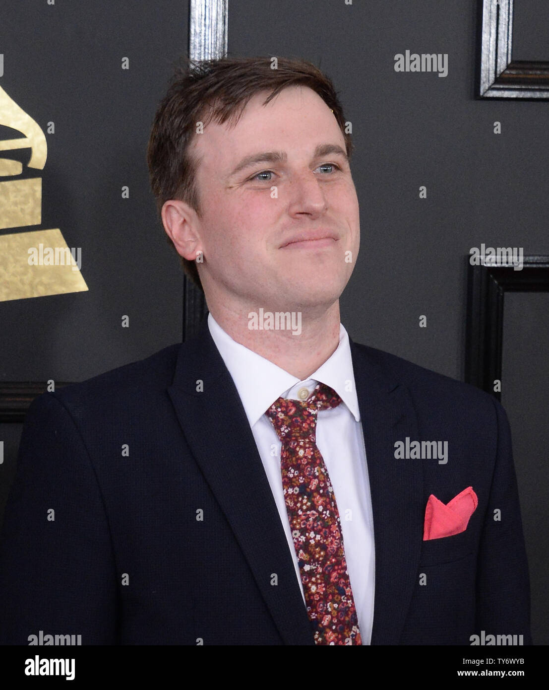 Musical artist Sean Sullivan arrives for the 59th annual Grammy Awards held at Staples Center in Los Angeles on February 12, 2017.  Photo by Jim Ruymen/UPI Stock Photo