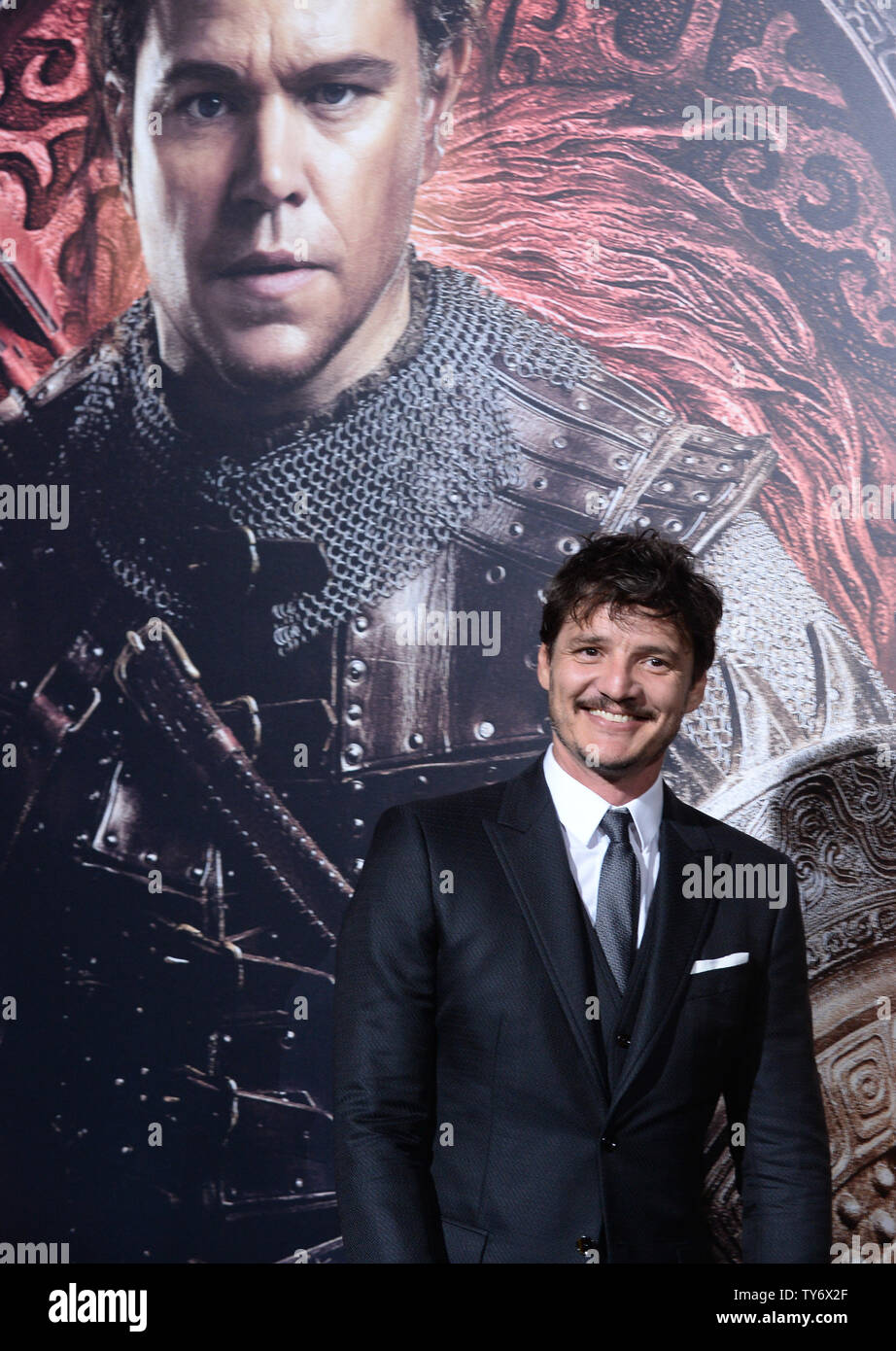 Cast Member Pedro Pascal Attends The Premiere Of The Motion Picture Fantasy Thriller The Great Wall At Tcl Chinese Theatre In The Hollywood Section Of Los Angeles On February 15 17 Storyline Cast Member Pedro Pascal Attends The Premiere Of The Motion Picture Fantasy Thriller The Great Wall At Tcl Chinese Theatre In The Hollywood Section Of Los Angeles On February 15 17 Storyline