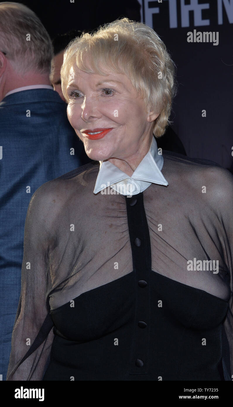 Actress Joan Benedict Steiger attends the 50th anniversary screening of "In the Heat of the Night" during opening night of the TCM Classic Film Festival at TCL Chinese Theatre in the Hollywood section of Los Angeles on April 6, 2017.  Photo by Jim Ruymen/UPI Stock Photo