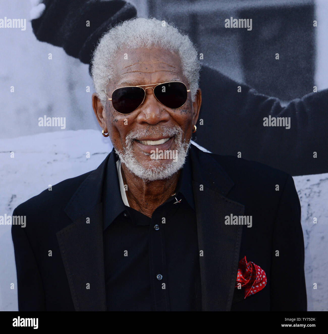 Actor Freeman arrives for American Film Institute's 45th annual