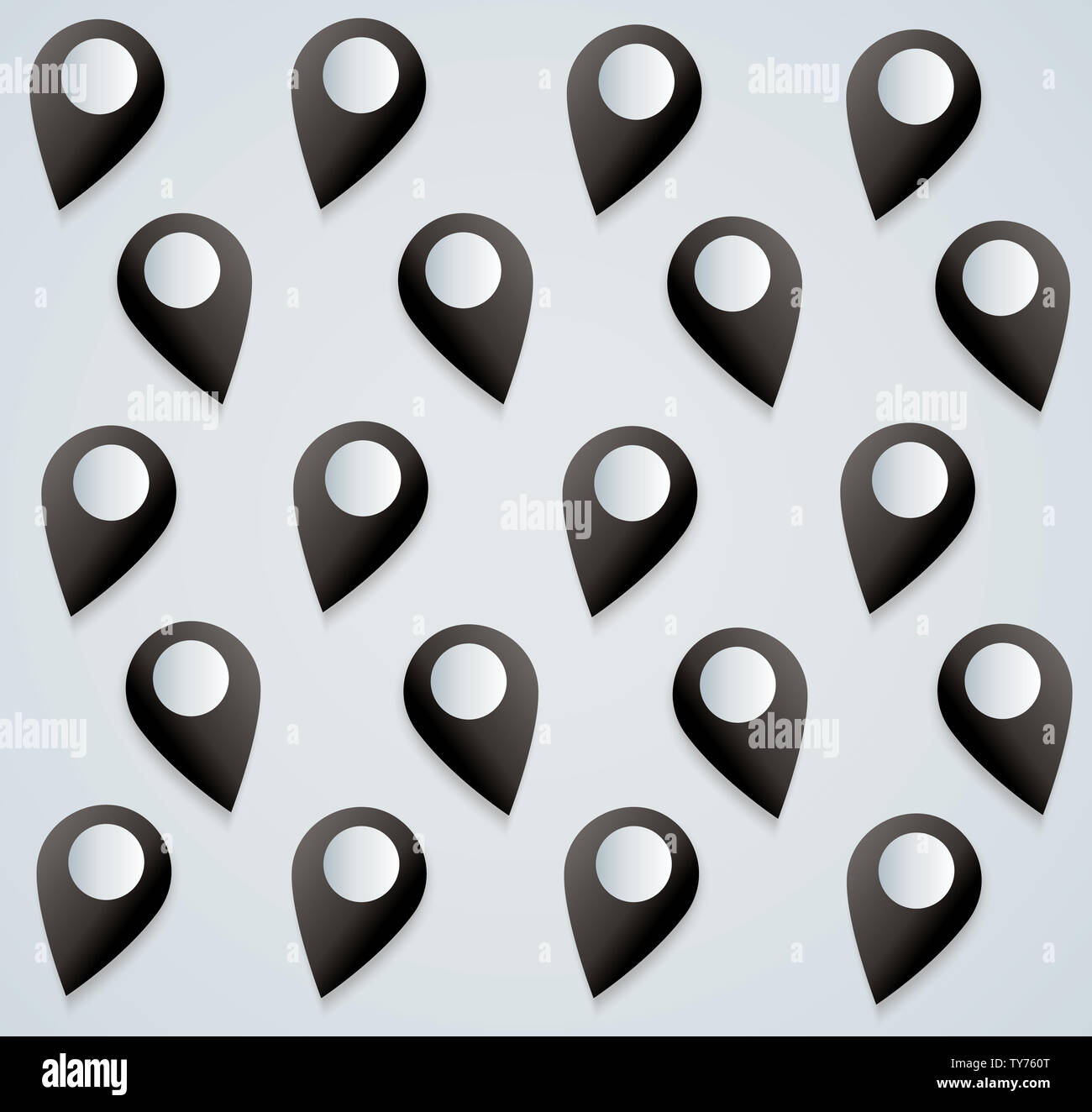 pin location icon background Stock Photo - Alamy