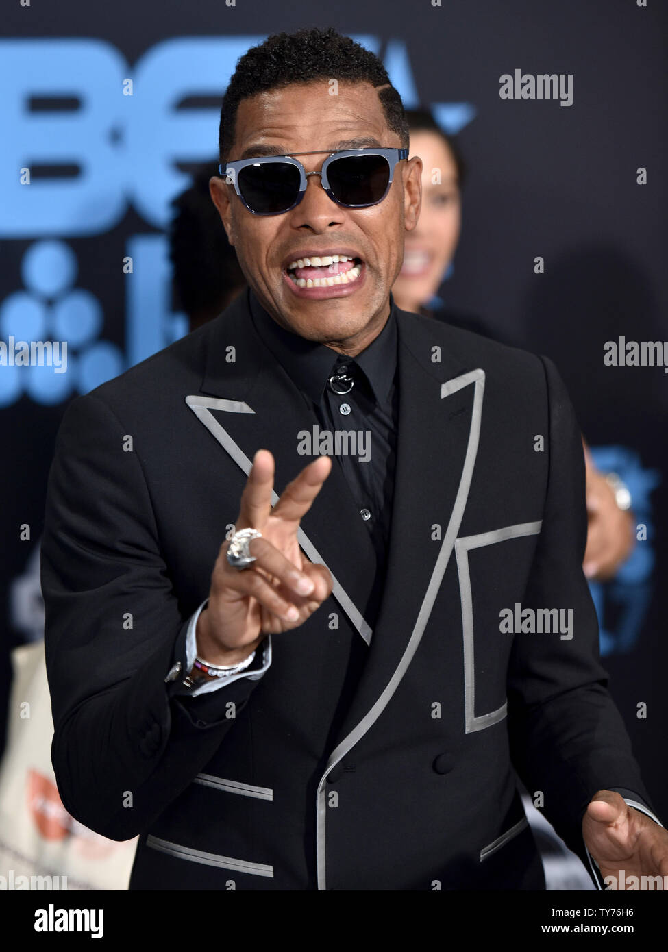 Singer-songwriter Maxwell attends the 17th annual BET Awards at Microsoft Theater in Los Angeles on June 25, 2017. The ceremony celebrates achievements in entertainment and honors music, sports, television, and movies released between April 1, 2016 and March 31, 2017.  Photo by Christine Chew/UPI Stock Photo