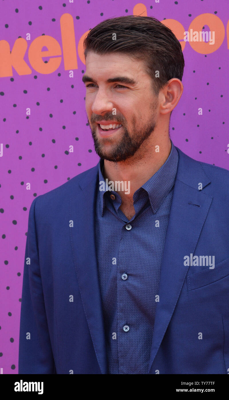 Honoree Michael Phelps attends Nickelodeon's Kids' Choice Sports Awards