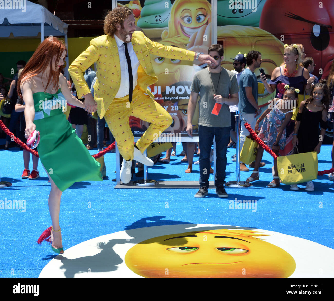 Cast member T.J. Miller, the voice of Gene in the animated motion