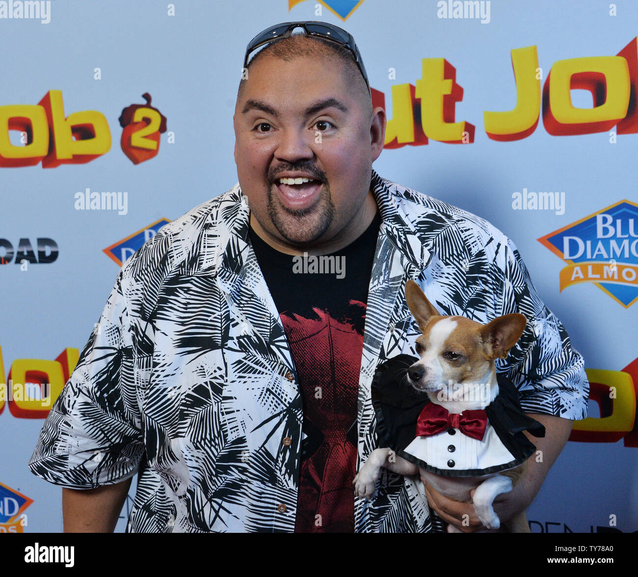 Cast member Gabriel Iglesias, the voice of Jimmy in the animated motion  picture comedy 