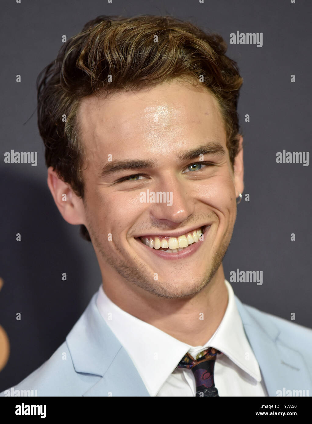Actor Brandon Flynn Arrives For The 69th Annual Primetime Emmy Awards At Microsoft Theater In Los Angeles On September 17 17 Photo By Christine Chew Upi Stock Photo Alamy