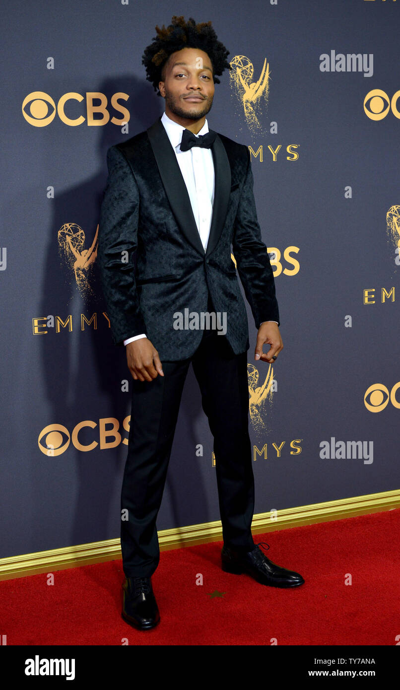 Actor Jermaine Fowler arrives for the 69th annual Primetime Emmy Awards