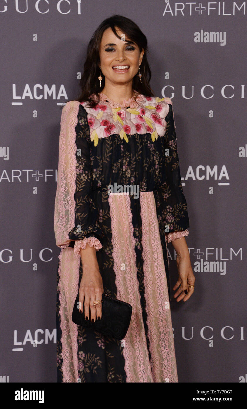 Actress Mia Maestro attends the seventh annual LACMA Art+Film gala ...