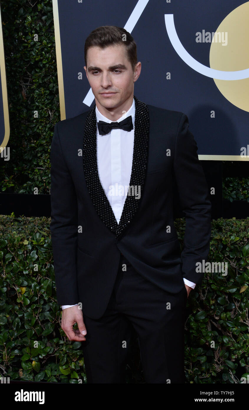 Actor Dave Franco attends the 75th annual Golden Globe Awards at the