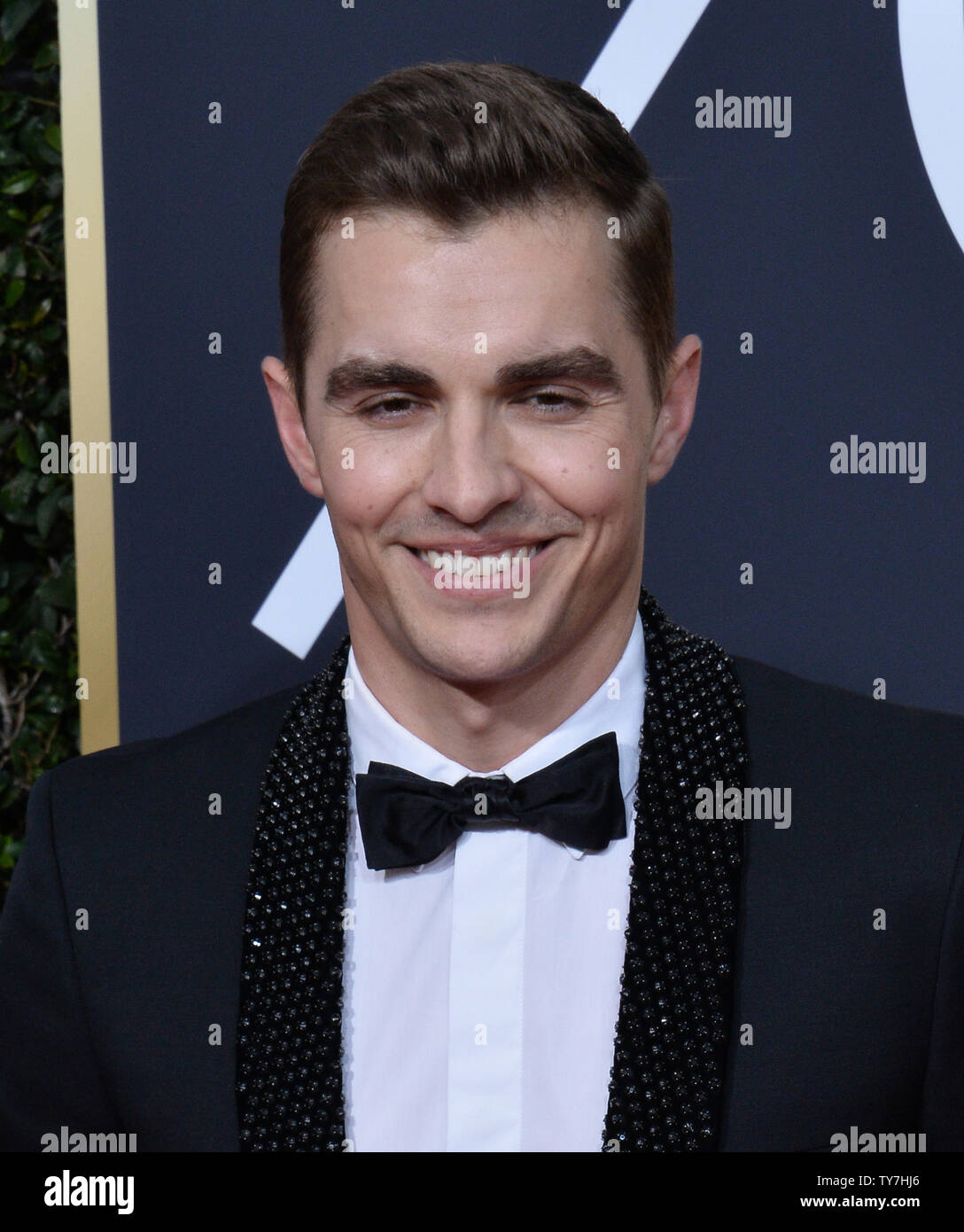 Actor Dave Franco attends the 75th annual Golden Globe Awards at the