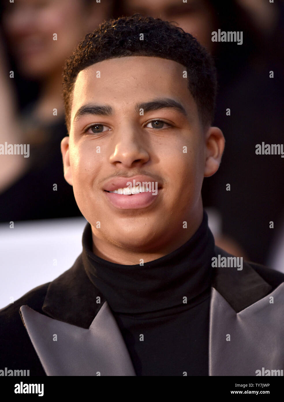 Marcus Scribner arrives for the 49th NAACP Image Awards at the Pasadena