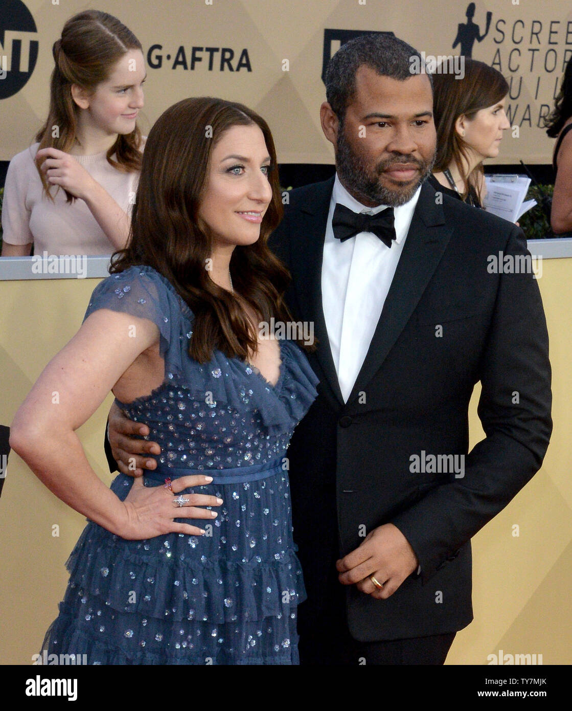 Chelsea Peretti Jordan Peele High Resolution Stock Photography And Images Alamy