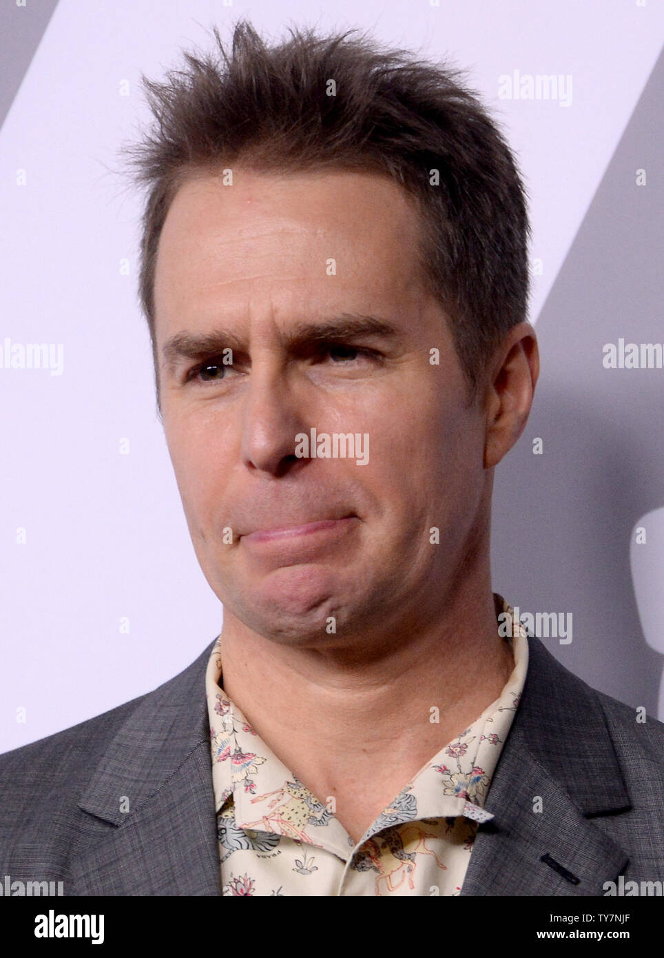 Actor Sam Rockwell attends the 90th annual Academy Awards Oscar