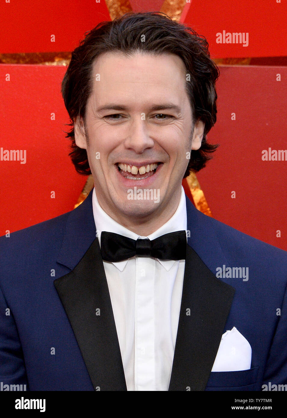 Director Edgar Wright arrives on the red carpet for the 90th annual