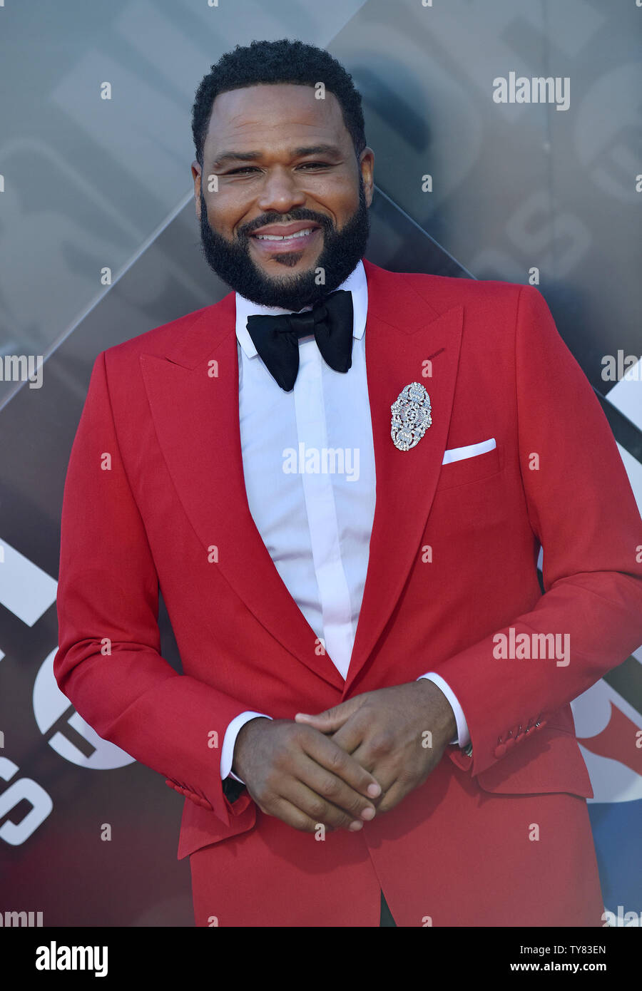 Anthony Anderson attends the 2018 NBA Awards at Barker Hangar in Santa Monica, California on June 25, 2018. Photo by Chris Chew/UPI Stock Photo