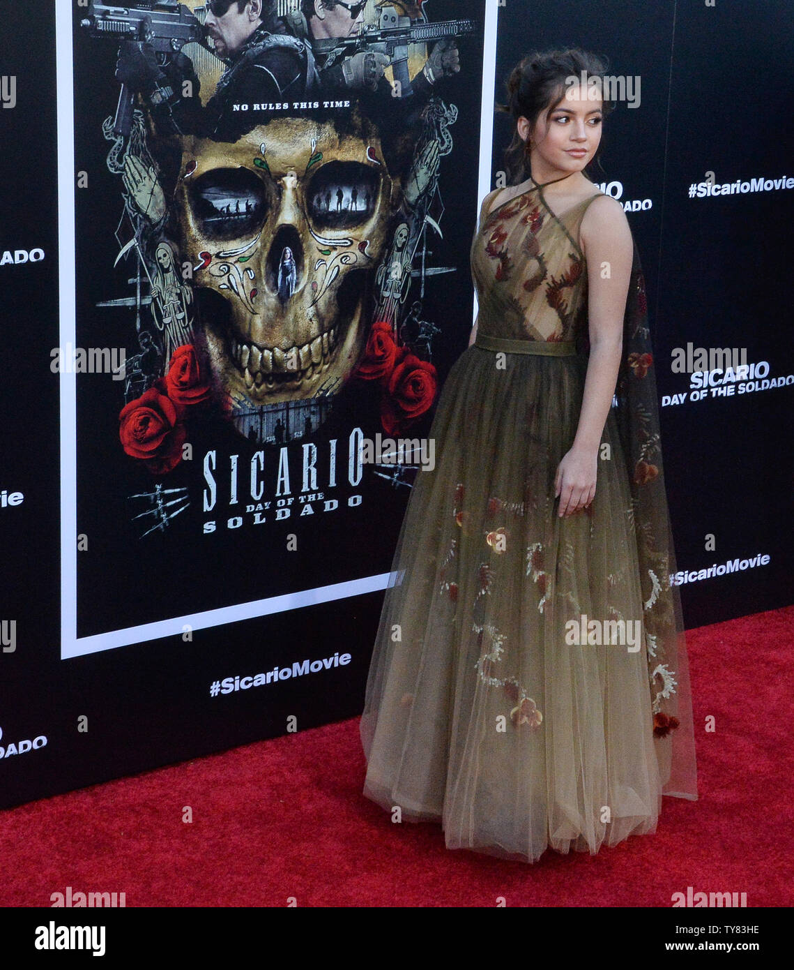 Cast Member Isabela Moner Attends The Premiere Of The Motion