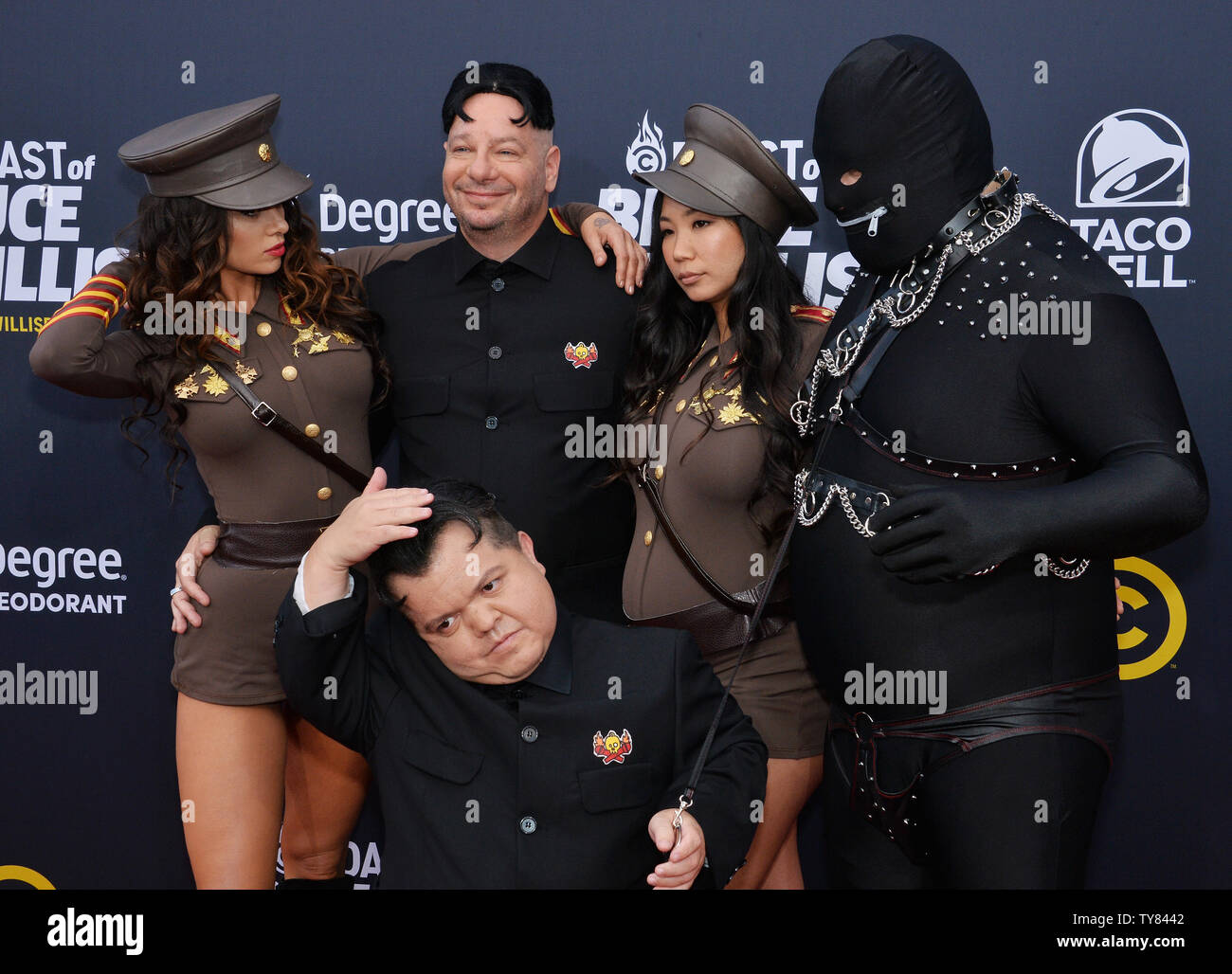 Comdian Jeff Ross arrives for Comedy Central's "Roast of Bruce Willis