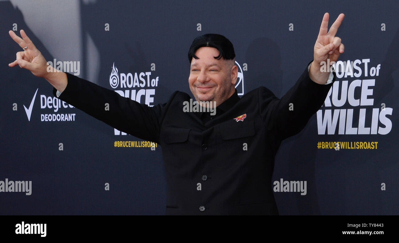 Comdian Jeff Ross arrives for Comedy Central's "Roast of Bruce Willis