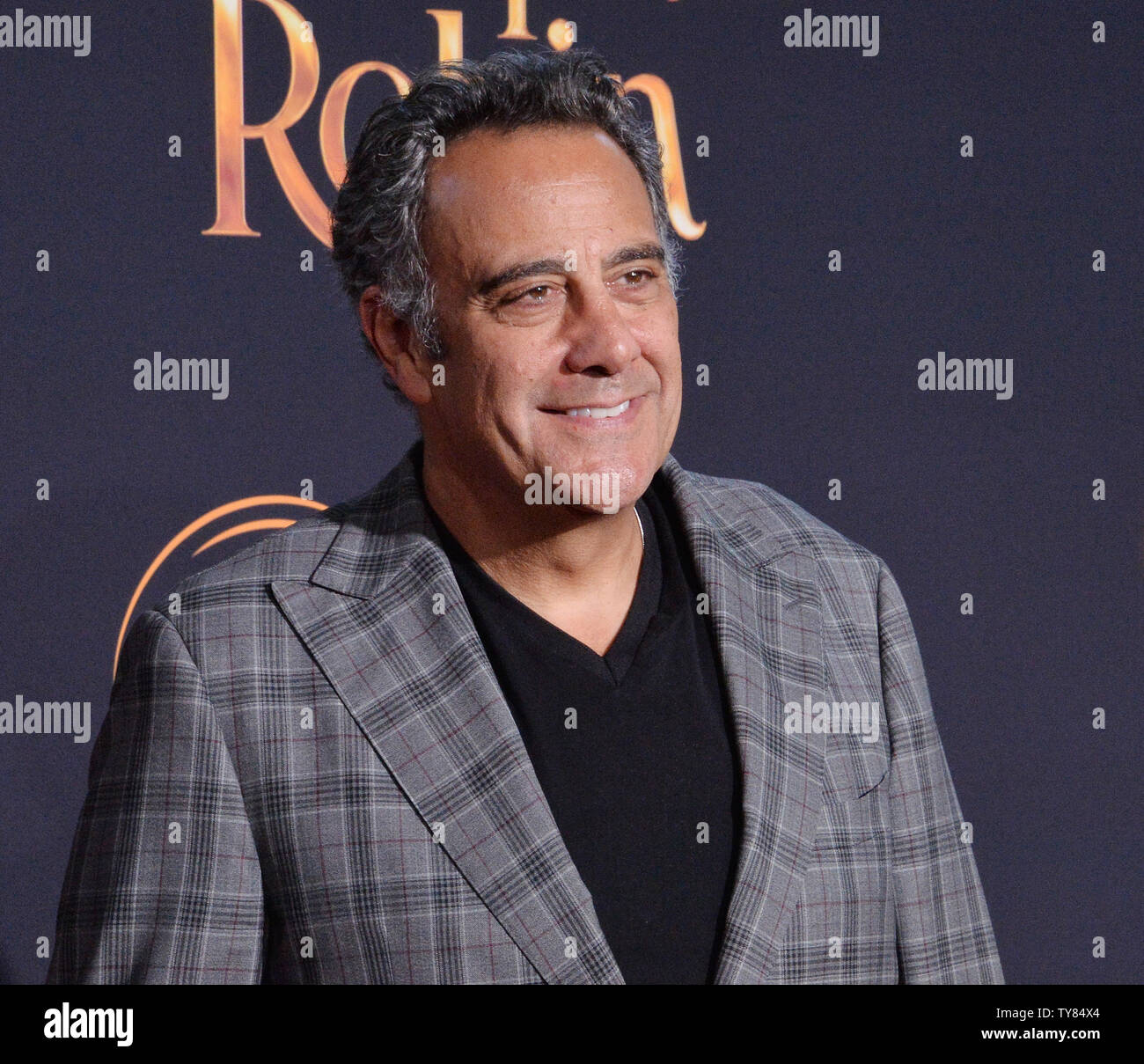 Cast member Brad Garret, the voice of Eeyore in the animated musical