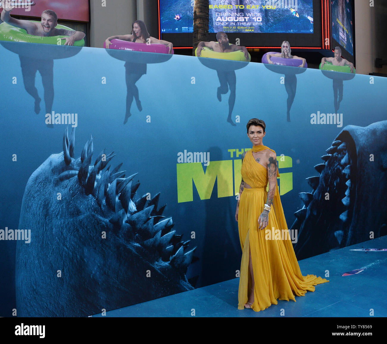 Meg Ruby Rosen Cast member Ruby Rose attends the premiere of the sci-fi motion picture ...