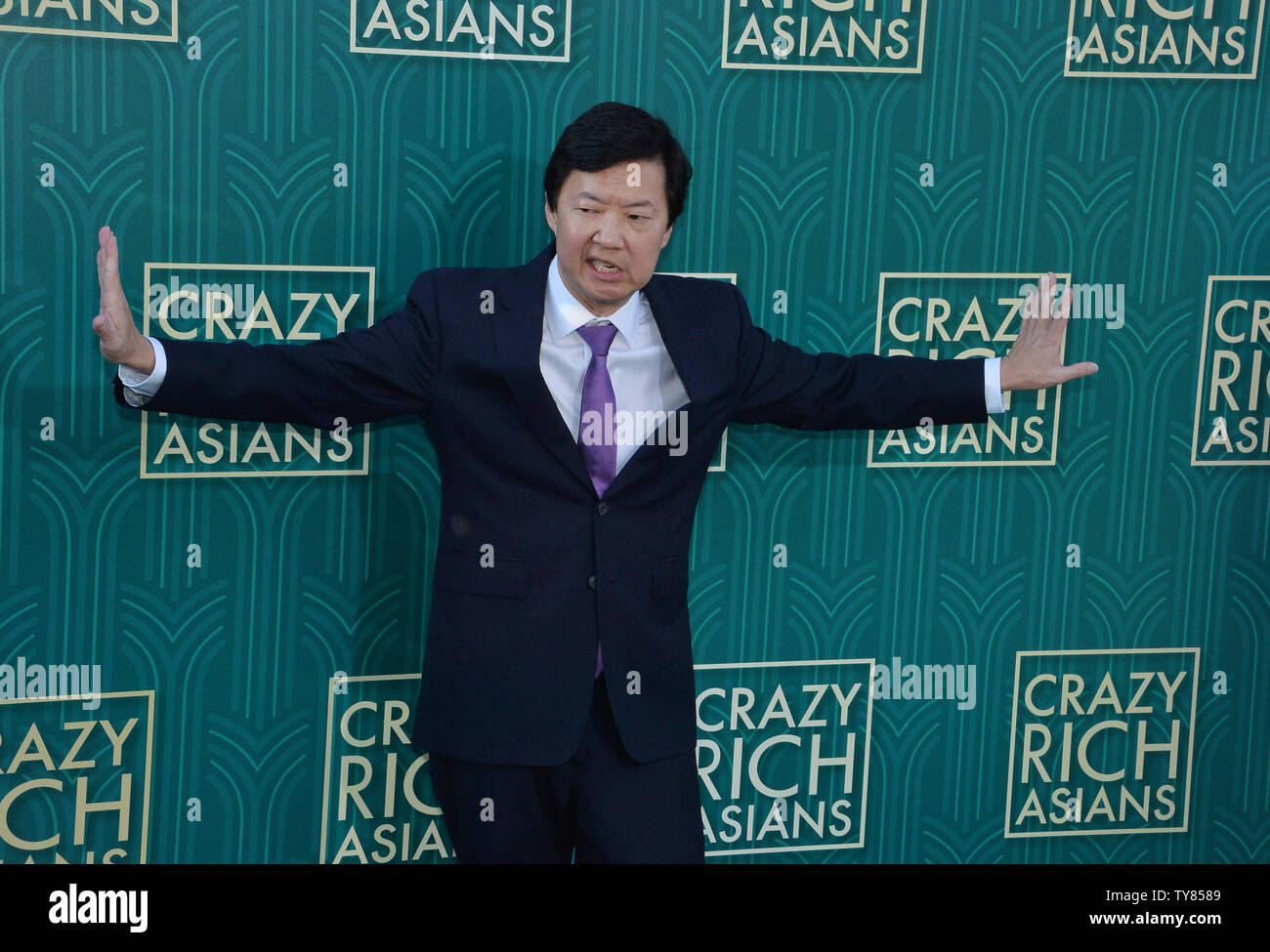 Cast Member Ken Jeong Attends The Premiere Of The Motion Picture Comedy Crazy Rich Asians At The Tcl Chinese Theatre In The Hollywood Section Of Los Angeles On July 7 2018 The